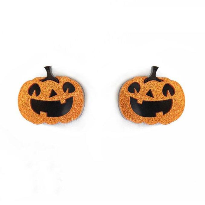 Pumpkin Earrings by Laliblue