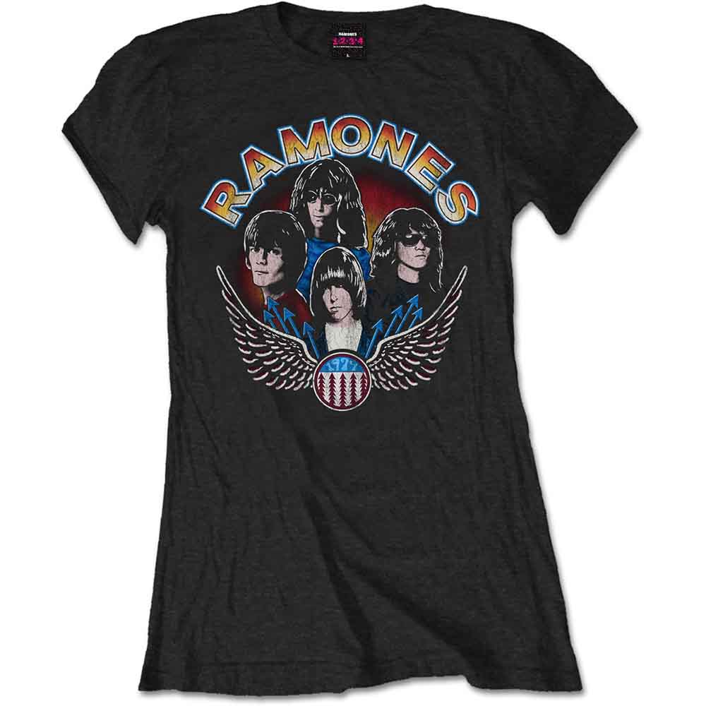 Ramones Vintage Wings Photo [T-Shirt]