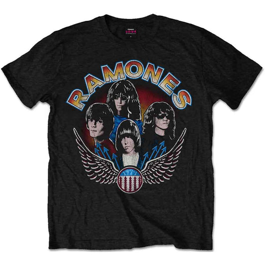 Ramones Vintage Wings Photo [T-Shirt]