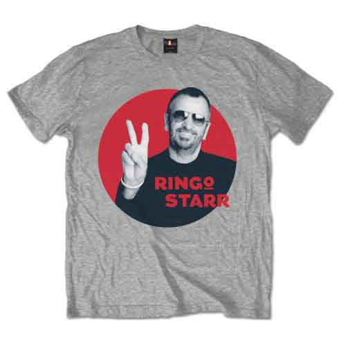 Ringo Starr Peace Red Circle [T-Shirt]