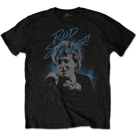 Rod Stewart Scribble Photo [T-Shirt]