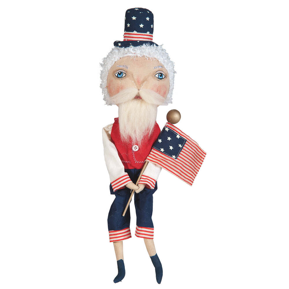 Samuel Liberty Gathered Traditions Art Doll by Joe Spencer