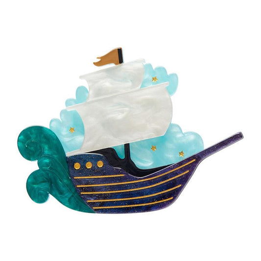 Seafarer Brooch by Erstwilder