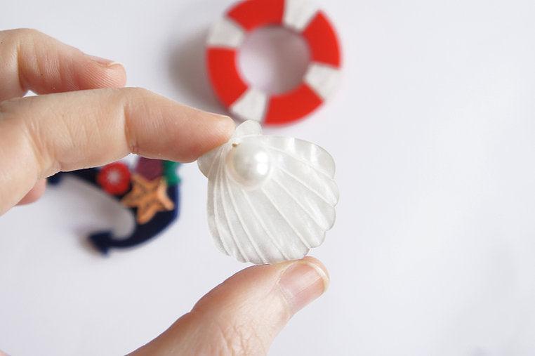 Set of 3 Nautical Brooches by Laliblue