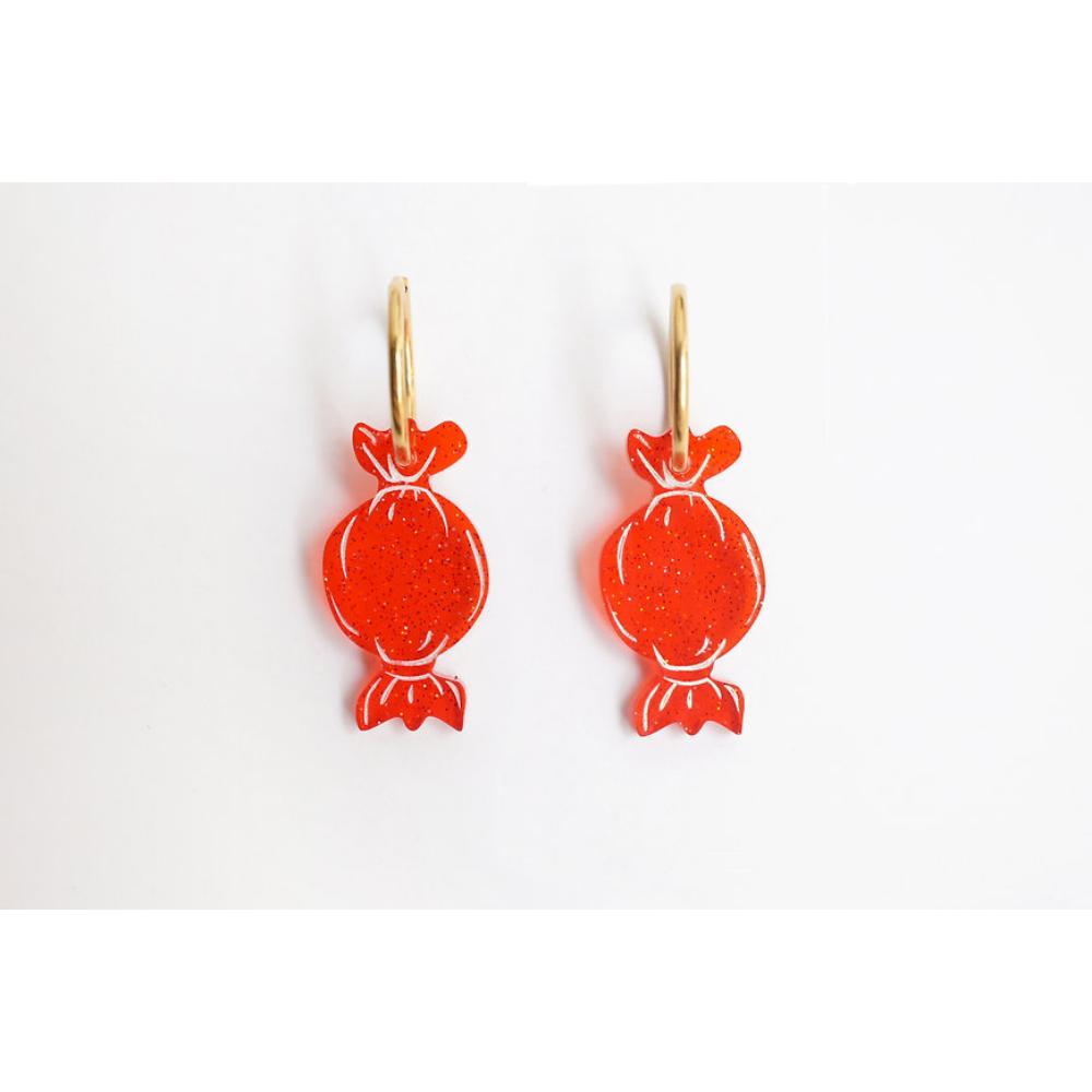 Set Of 4 Candy Earrings by Laliblue
