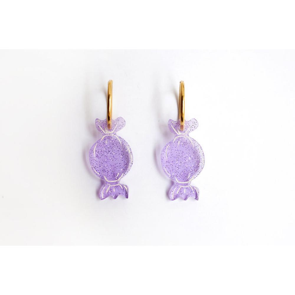 Set Of 4 Candy Earrings by Laliblue
