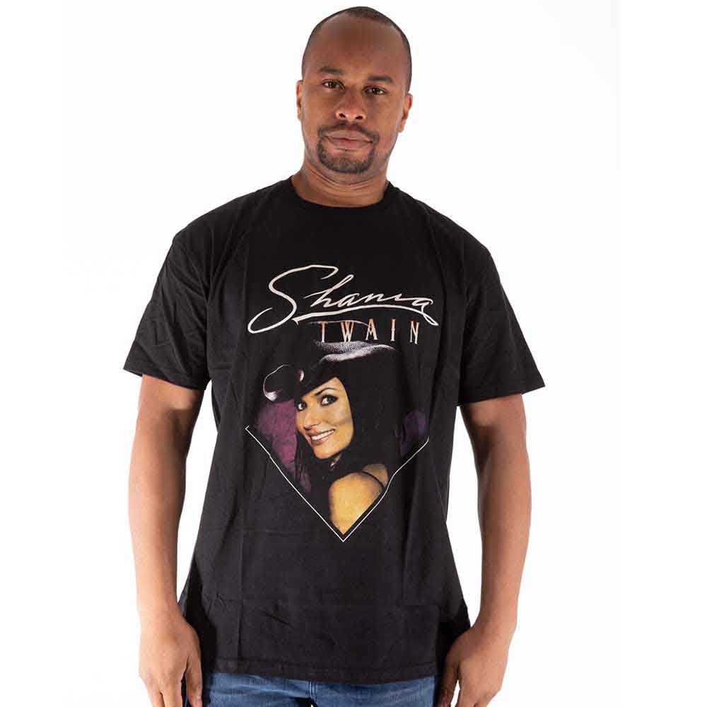 Shania Twain Purple Photo [T-Shirt]