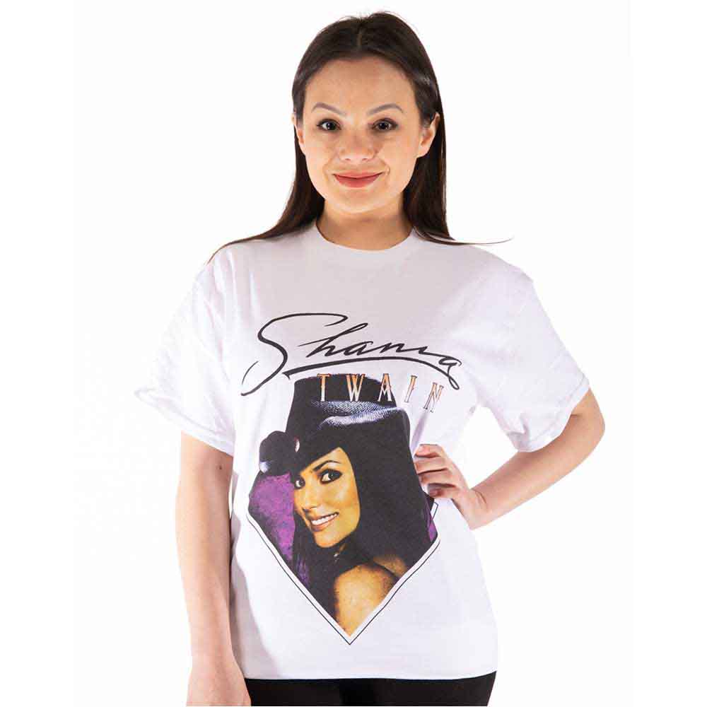 Shania Twain Purple Photo [T-Shirt]
