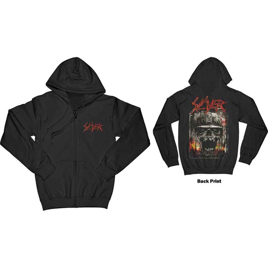 SLAYER Etched Skull [Sweatshirt]