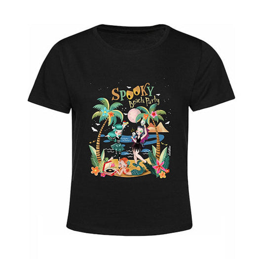 Spooky Beach Party T-shirt by Laliblue MEDIUM