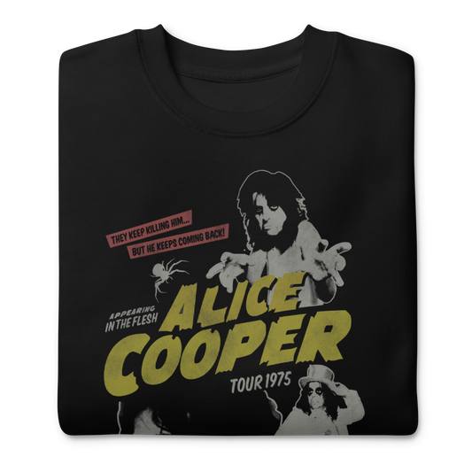 Stakes Alice Cooper 1975 Tour Vintage Sweatshirt [Apparel]