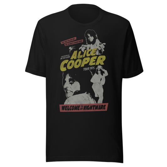 Stakes Alice Cooper 1975 Tour Vintage T-Shirt [Apparel]