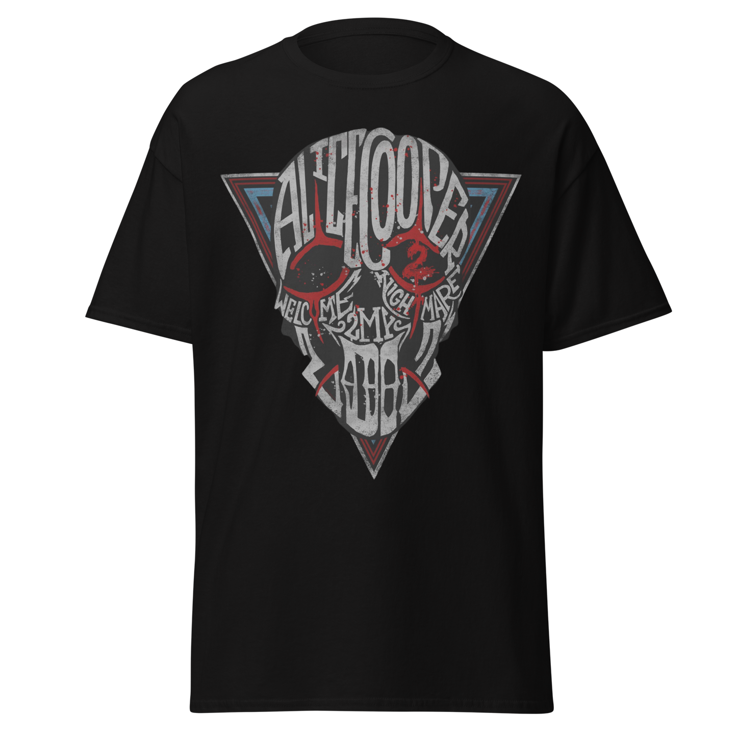 Stakes Alice Cooper Welcome 2 My Jumbo Print T-Shirt [Apparel]