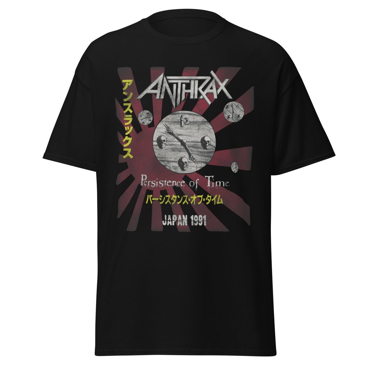 Stakes Anthrax - Japan 91 Tour Jumbo Print T-Shirt [Apparel]