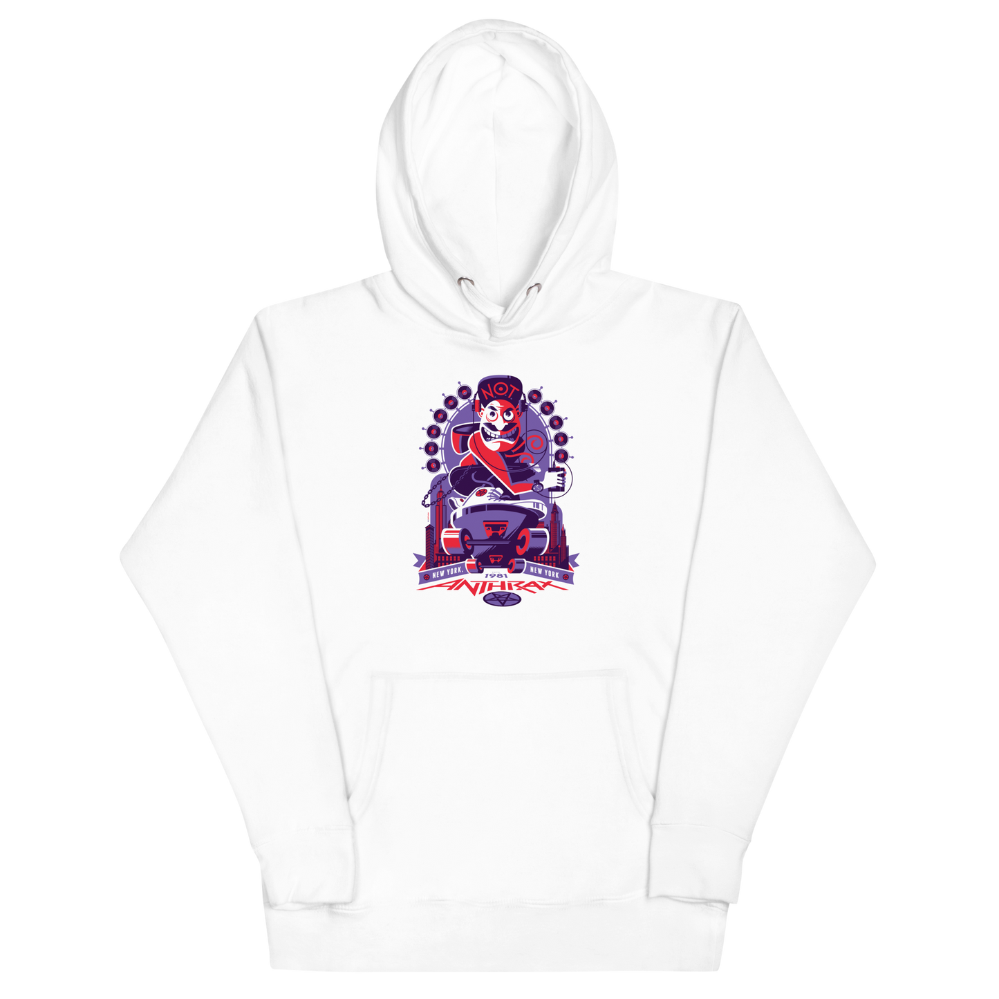 Stakes Anthrax New York 81 Classic Hoodie [Apparel]