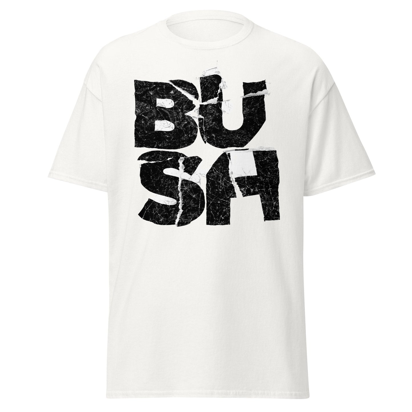 Stakes Bush Stacked Logo Jumbo Print T-Shirt [Apparel]