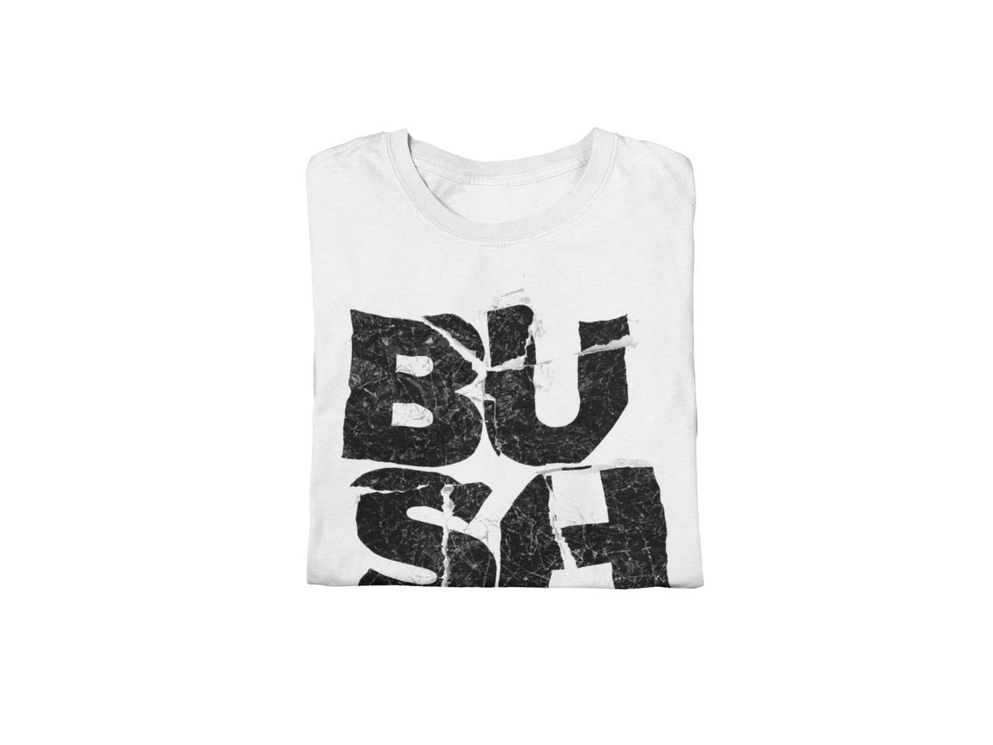 Stakes Bush Stacked Logo Jumbo Print T-Shirt [Apparel]