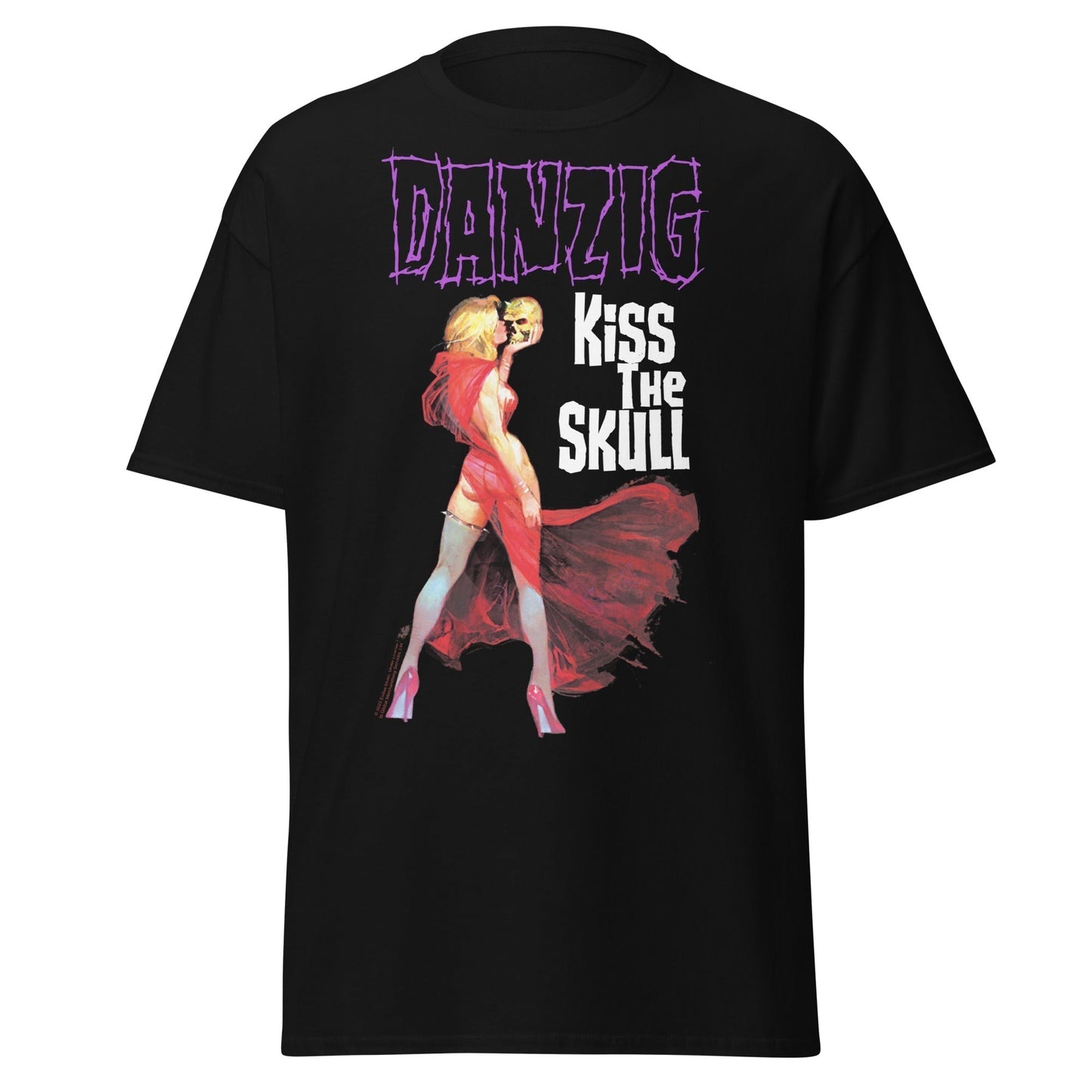 Stakes Danzig - Kiss the Skull Jumbo Print T-Shirt [Apparel]