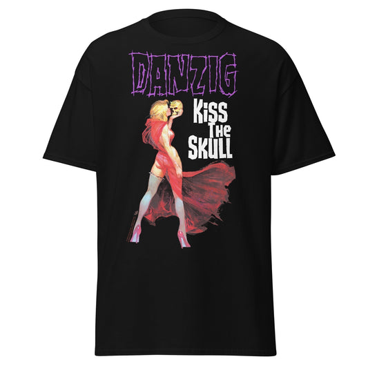 Stakes Danzig - Kiss the Skull Jumbo Print T-Shirt [Apparel]
