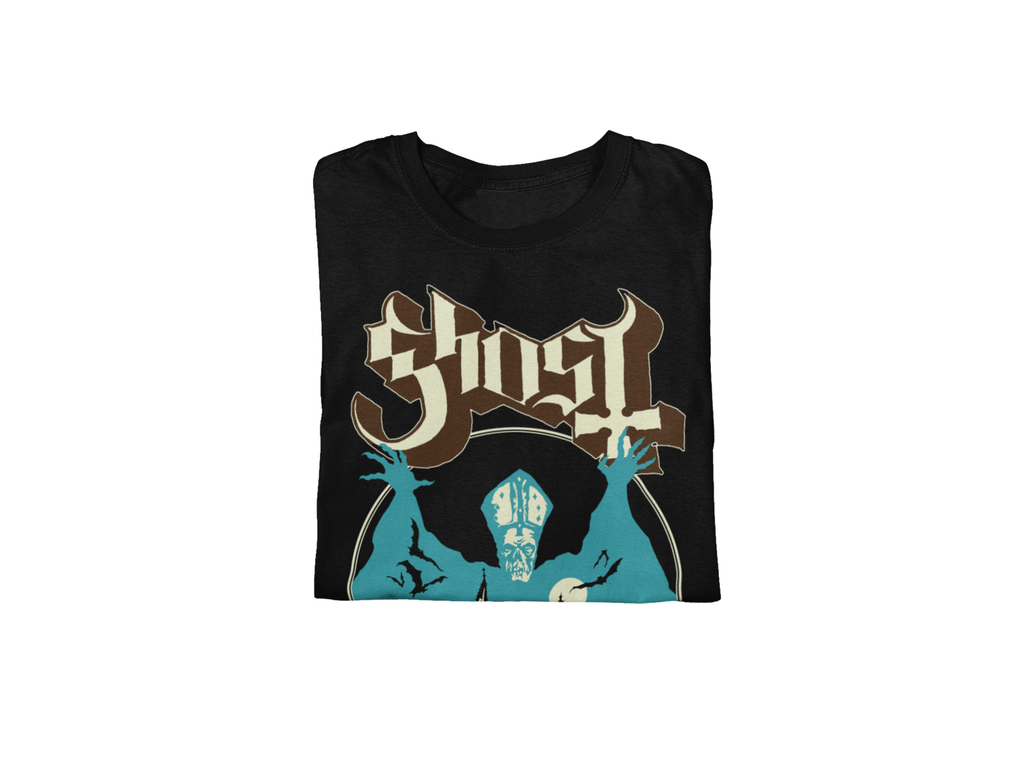 Stakes Ghost - Castle Jumbo Print T-Shirt [Apparel]