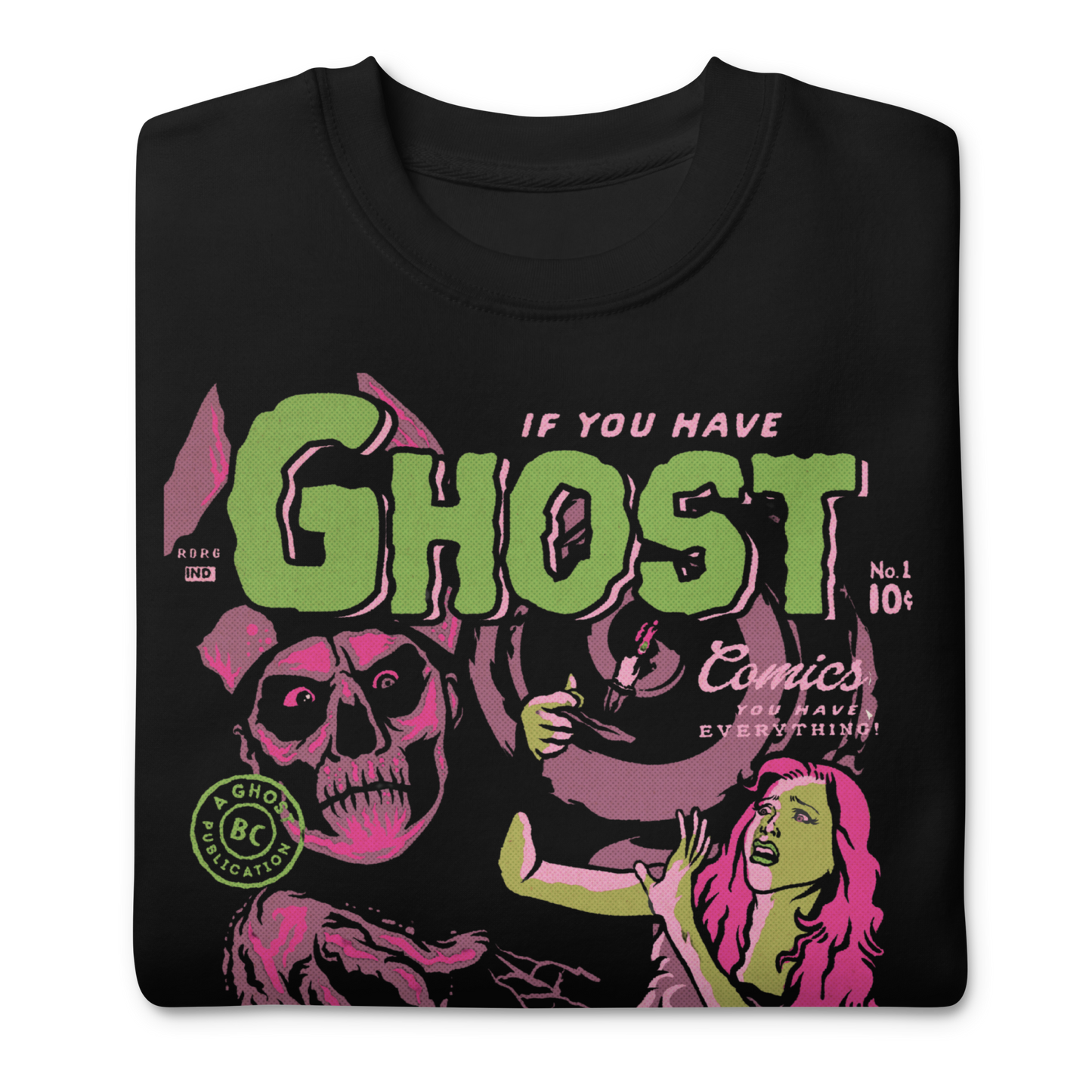 Stakes Ghost Comics Vintage Sweatshirt [Apparel]