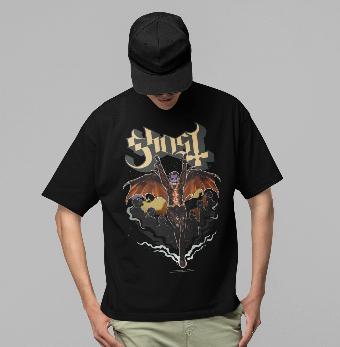 Stakes Ghost - Fly Over Jumbo Print T-Shirt [Apparel]