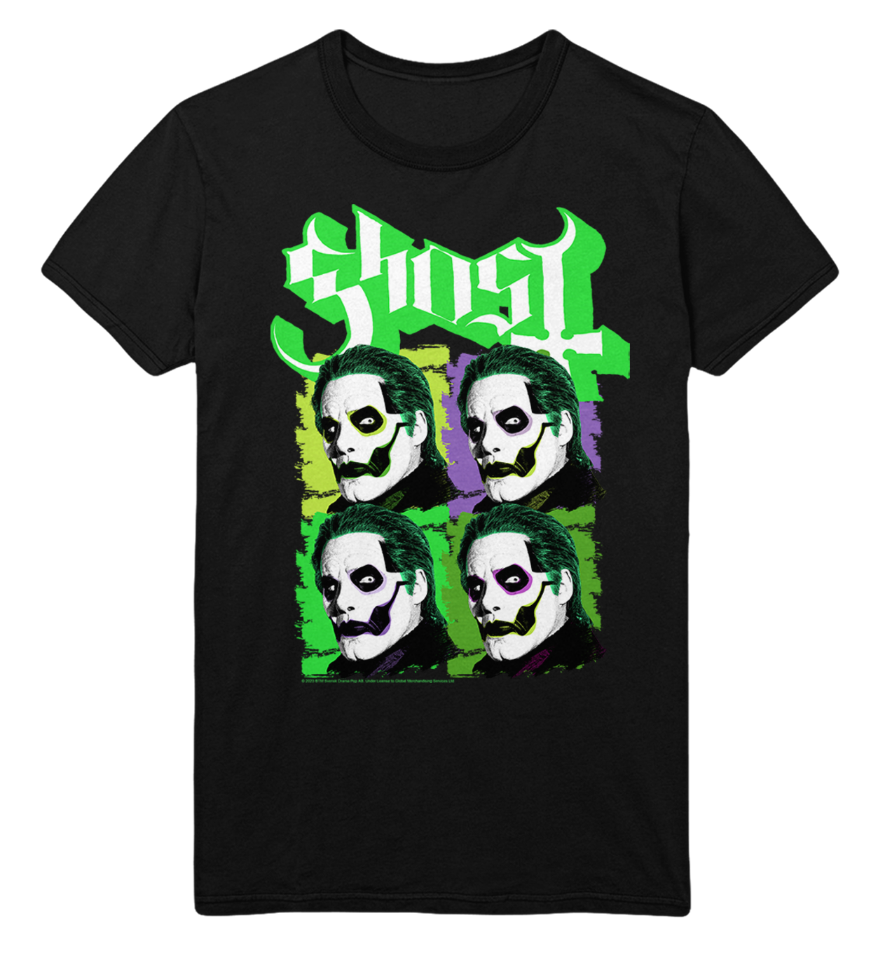 Stakes Ghost Green Jokers Jumbo Print T-Shirt [Apparel]