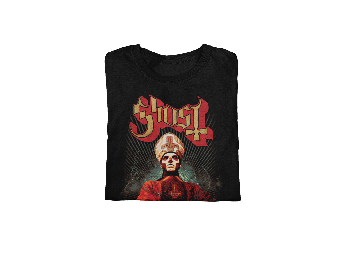 Stakes Ghost - Kiss the Ring Jumbo Print T-Shirt [Apparel]