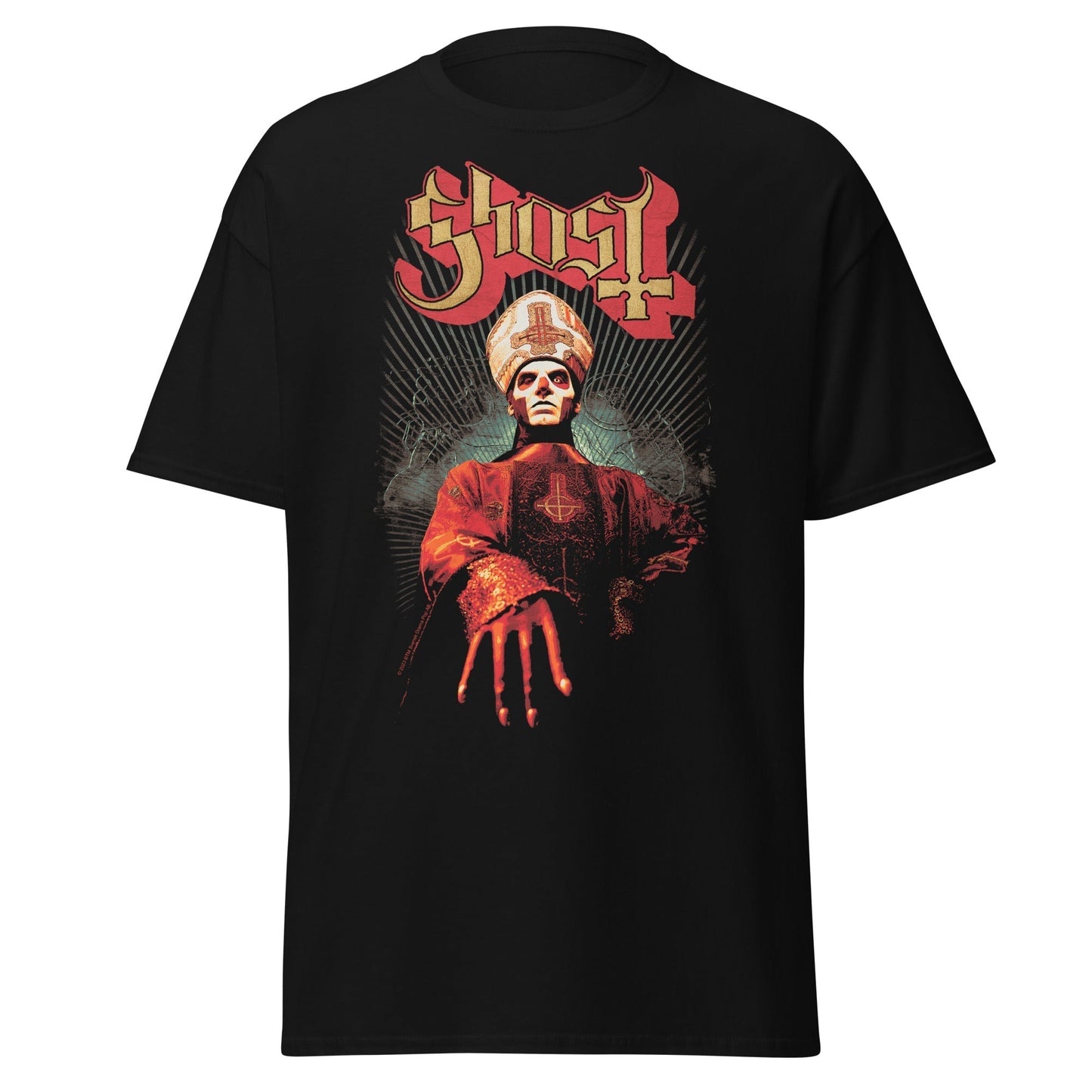 Stakes Ghost - Kiss the Ring Jumbo Print T-Shirt [Apparel]