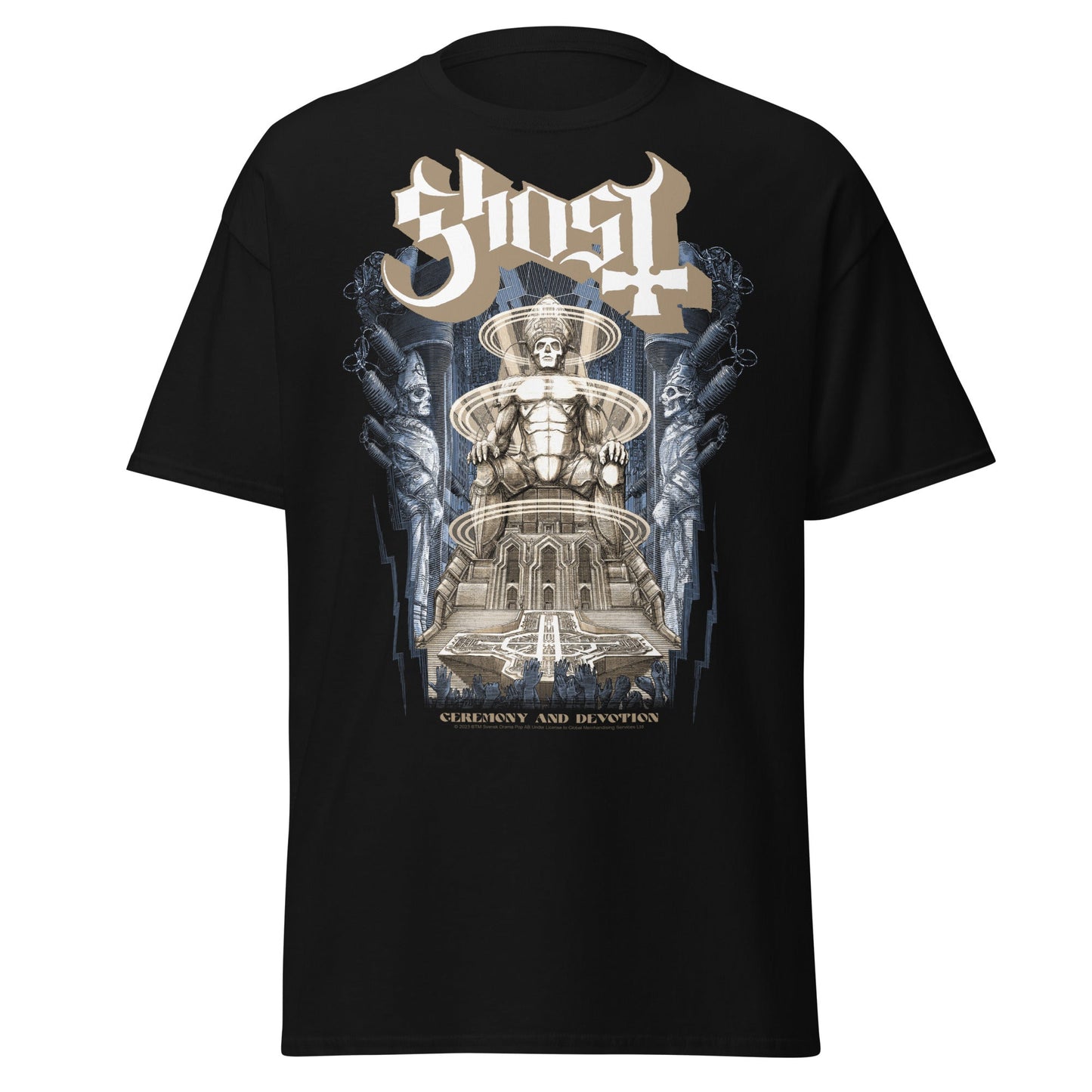 Stakes Ghost - Monument Jumbo Print T-Shirt [Apparel]