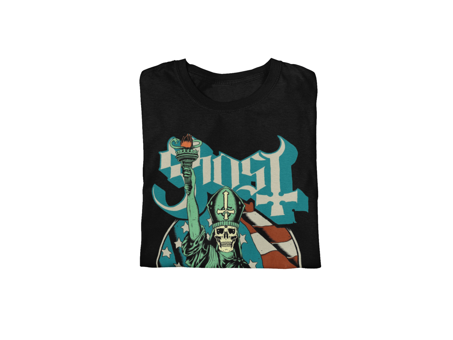 Stakes Ghost - Statue of Liberty Jumbo Print T-Shirt [Apparel]