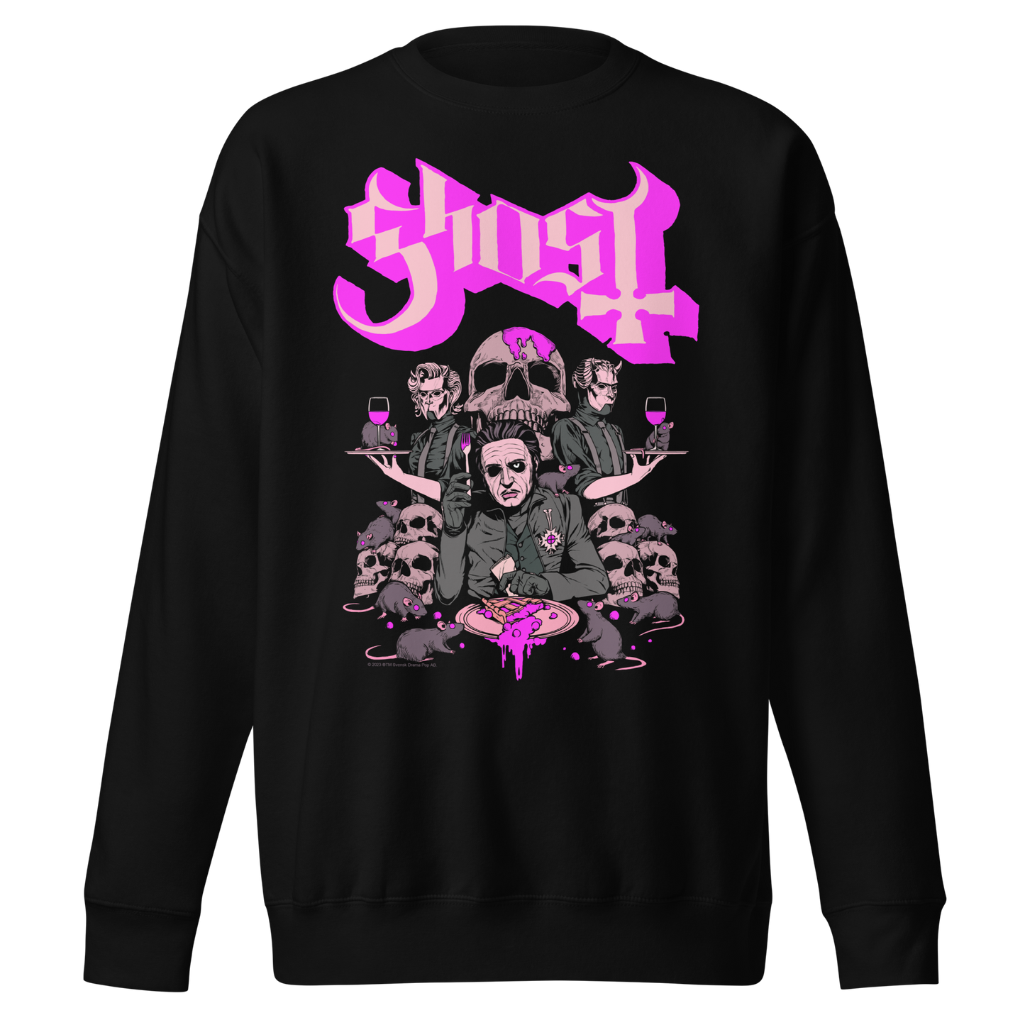 Stakes Ghost What's for Dinner Jumbo Print Sweatshirt [Apparel]