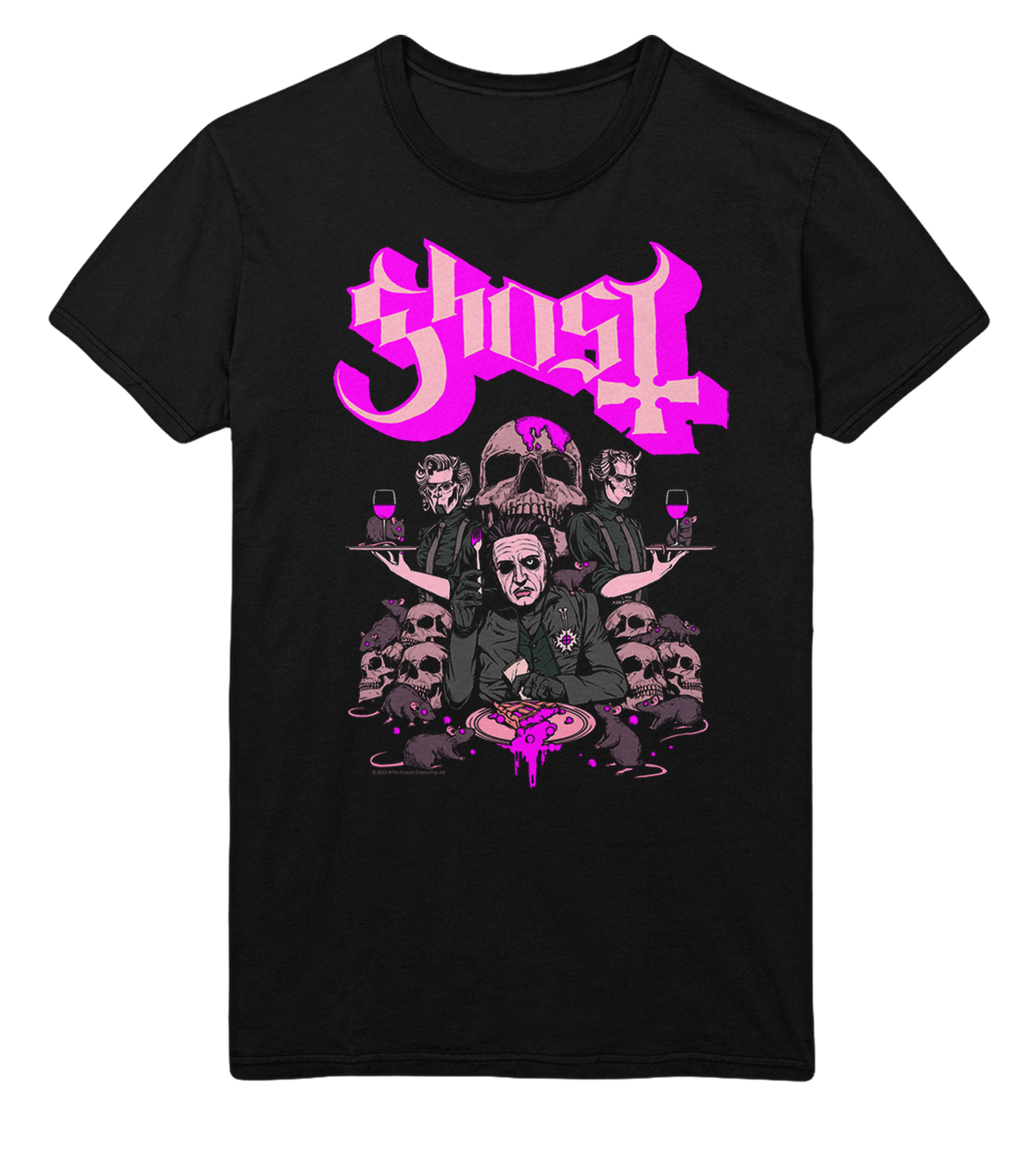 Stakes Ghost What's for Dinner Jumbo Print T-Shirt [Apparel]