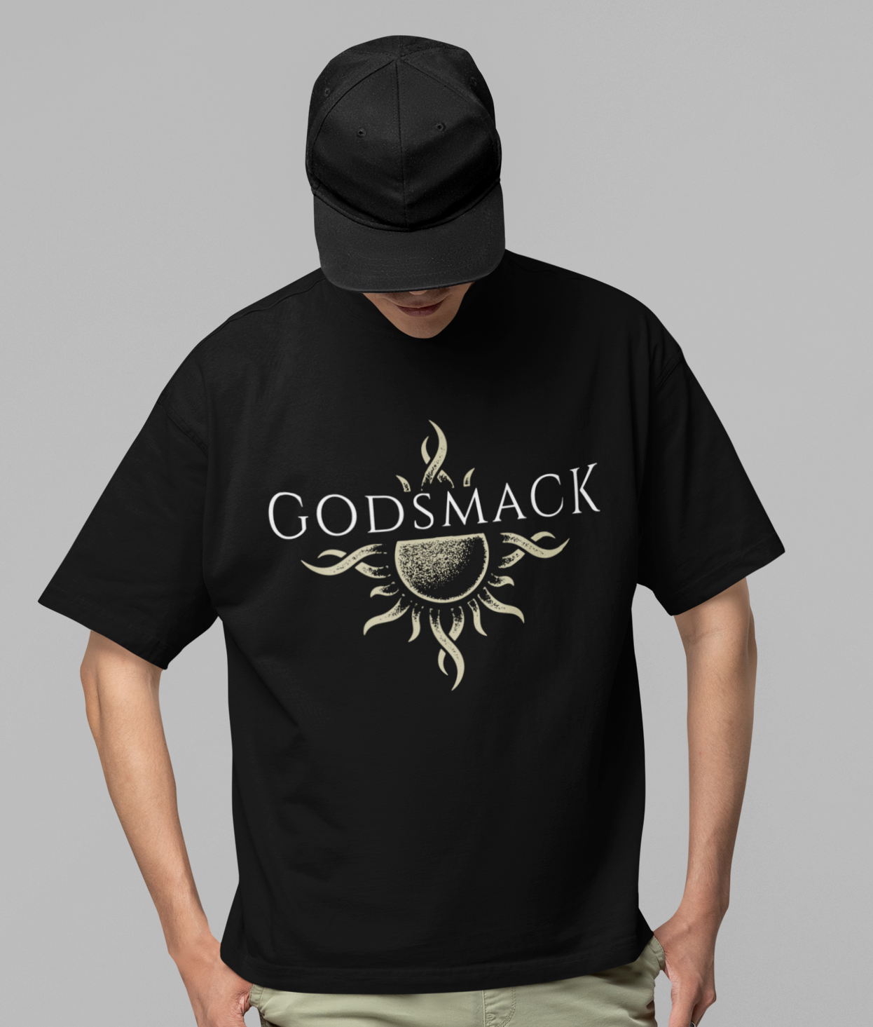 Stakes Godsmack - Moon Comes Up Jumbo Print T-Shirt [Apparel]