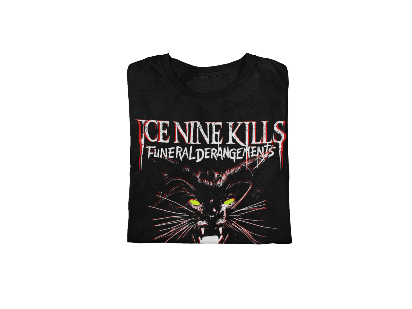 Stakes Ice Nine Kills Funeral Derangements Jumbo Print T-Shirt [Apparel]