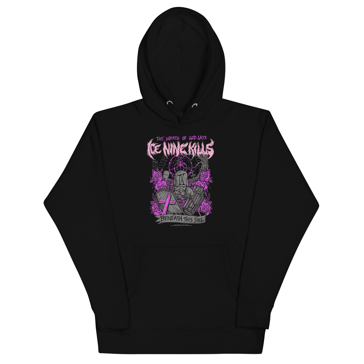 Stakes Ice Nine Kills Purple Wrath Classic Hoodie [Apparel]