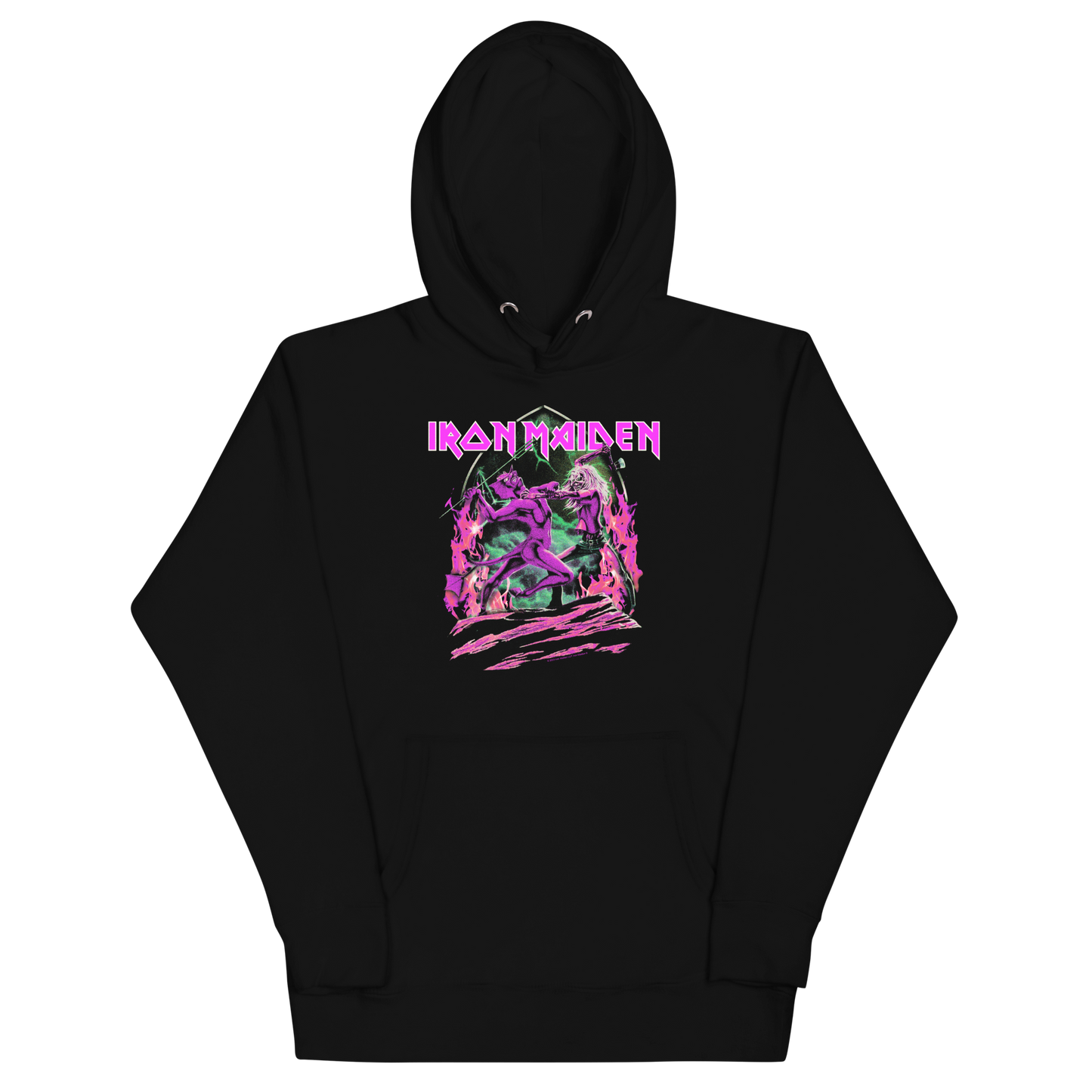 Stakes Iron Maiden Devil's Fight Classic Hoodie [Apparel]