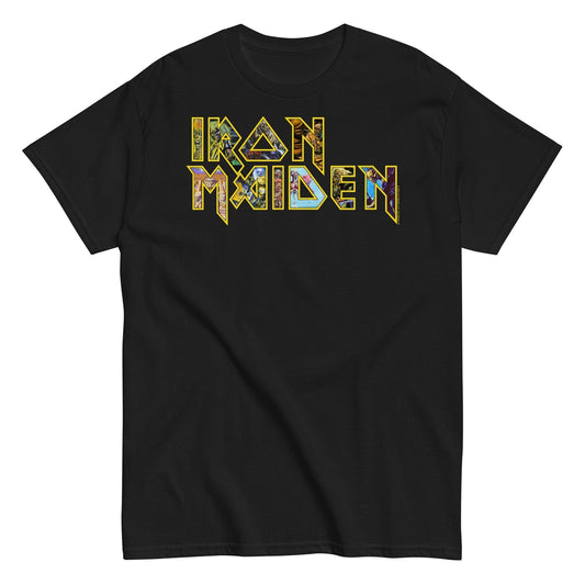 Stakes Iron Maiden - Logo Eddie Jumbo Print T-Shirt [Apparel]