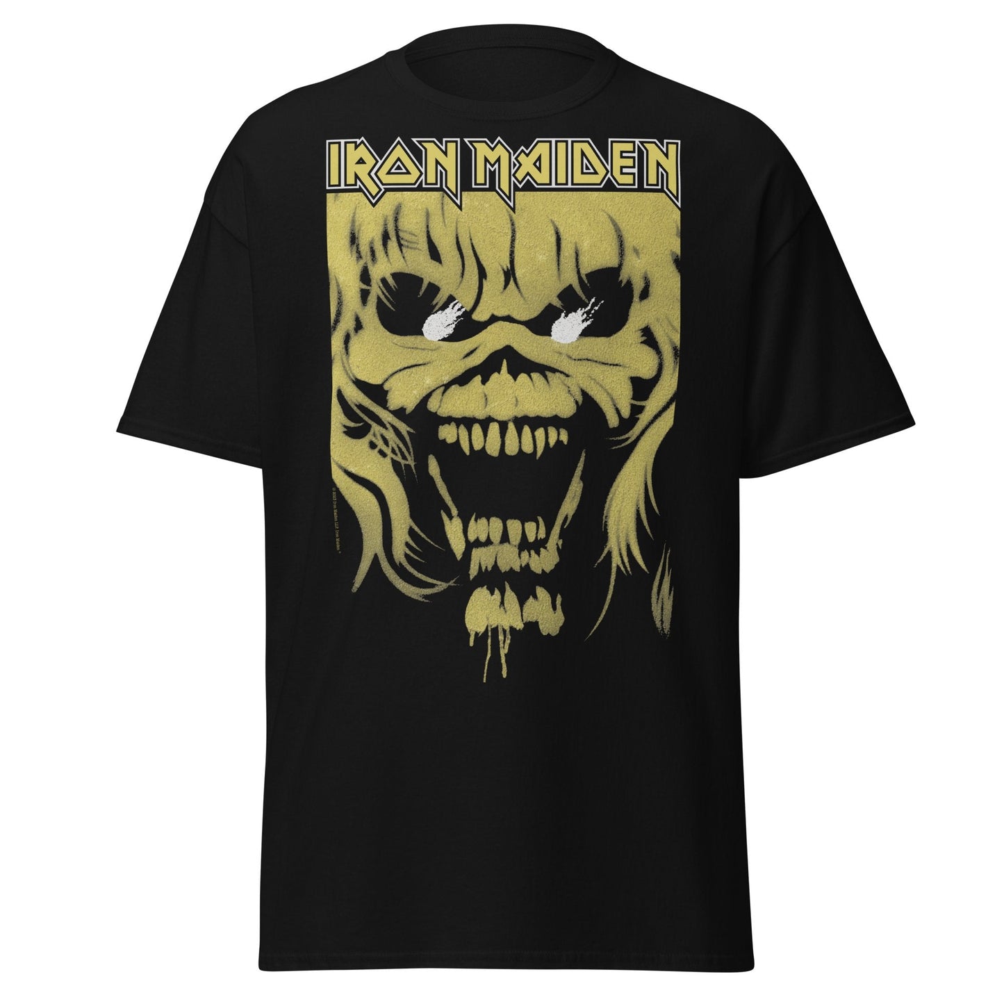 Stakes Iron Maiden Open Mouth Jumbo Print T-shirt [Apparel]