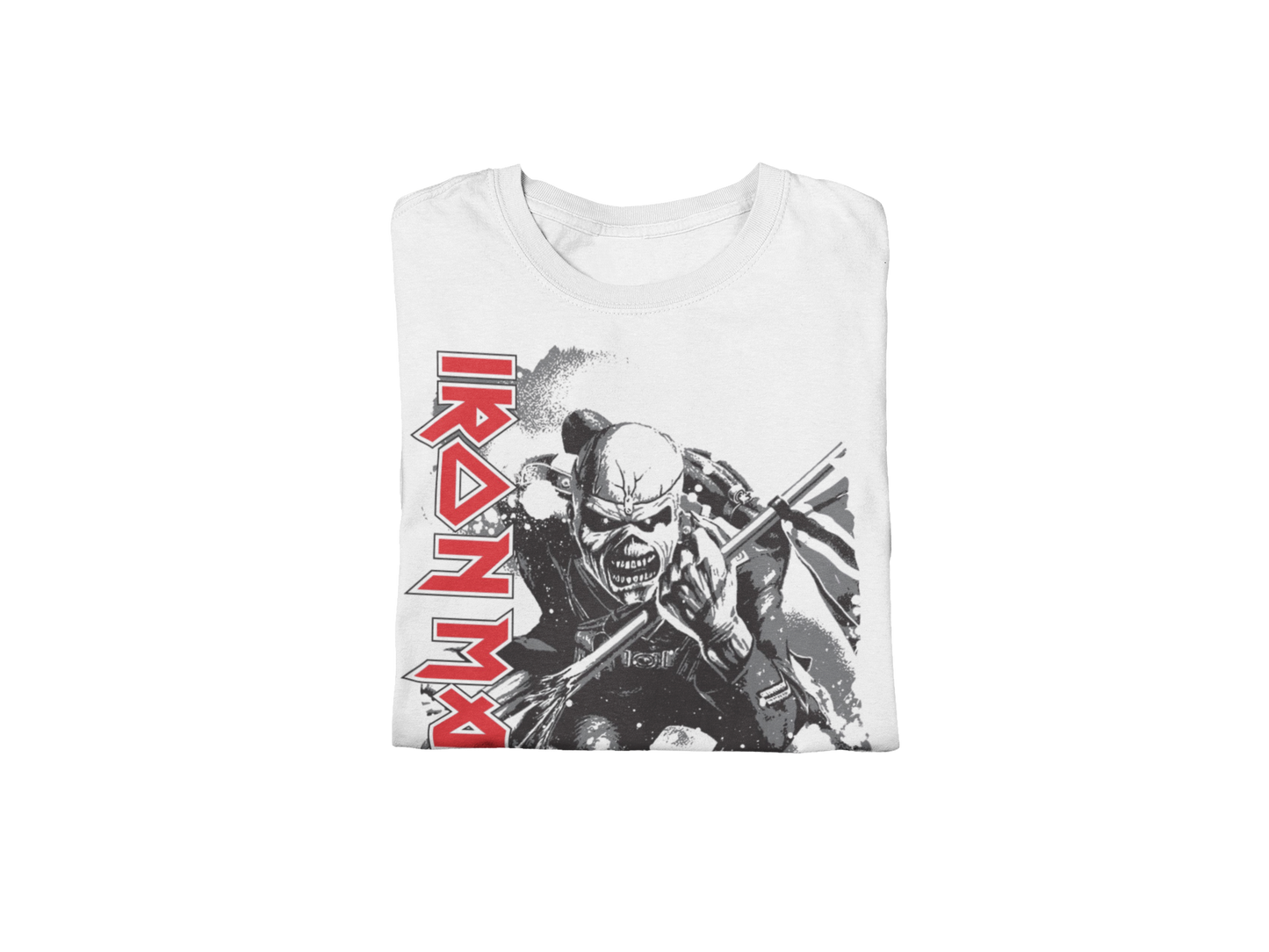 Stakes Iron Maiden - Trooper Jumbo Print T-Shirt [Apparel]