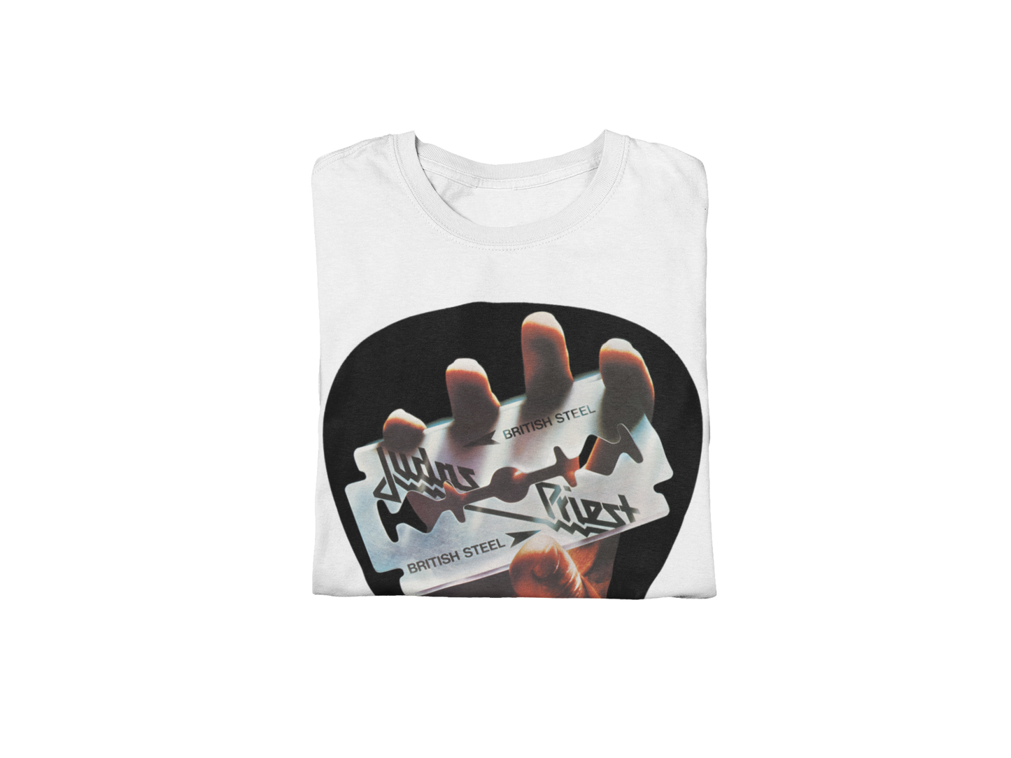 Stakes Judas Priest - British Steel Jumbo Print T-Shirt [Apparel]
