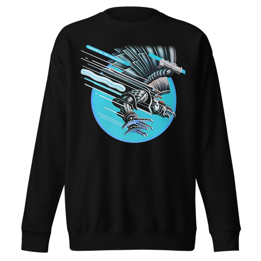 Stakes Judas Priest Neon Screaming Jumbo Print Sweatshirt [Apparel]