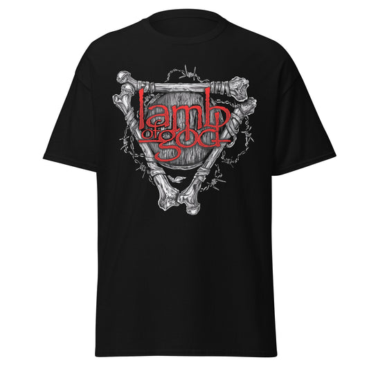 Stakes Lamb Of God - Bones Jumbo Print T-Shirt [Apparel]