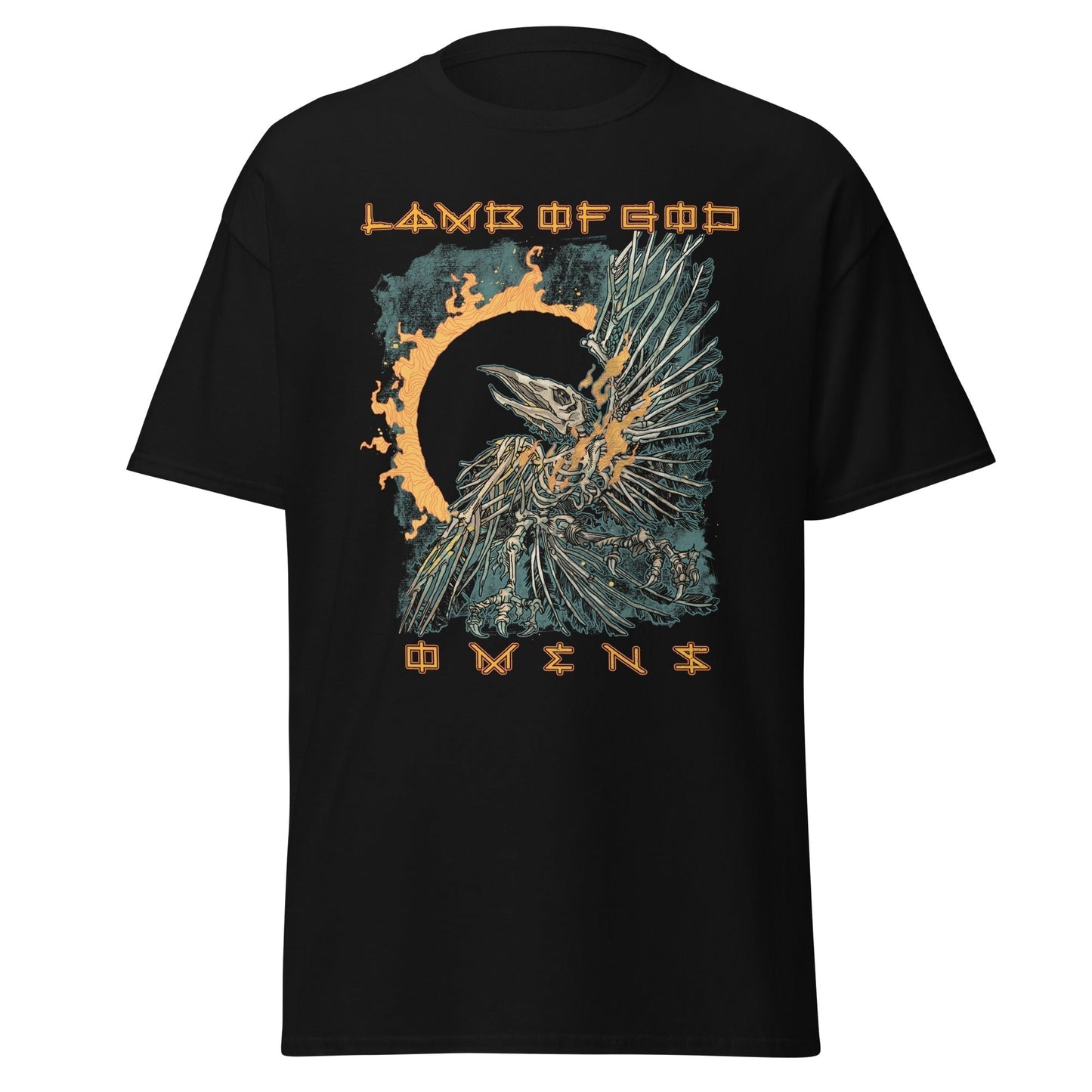 Stakes Lamb Of God - Omens Album Cover Jumbo Print T-ShirtT-Shirt [Apparel]