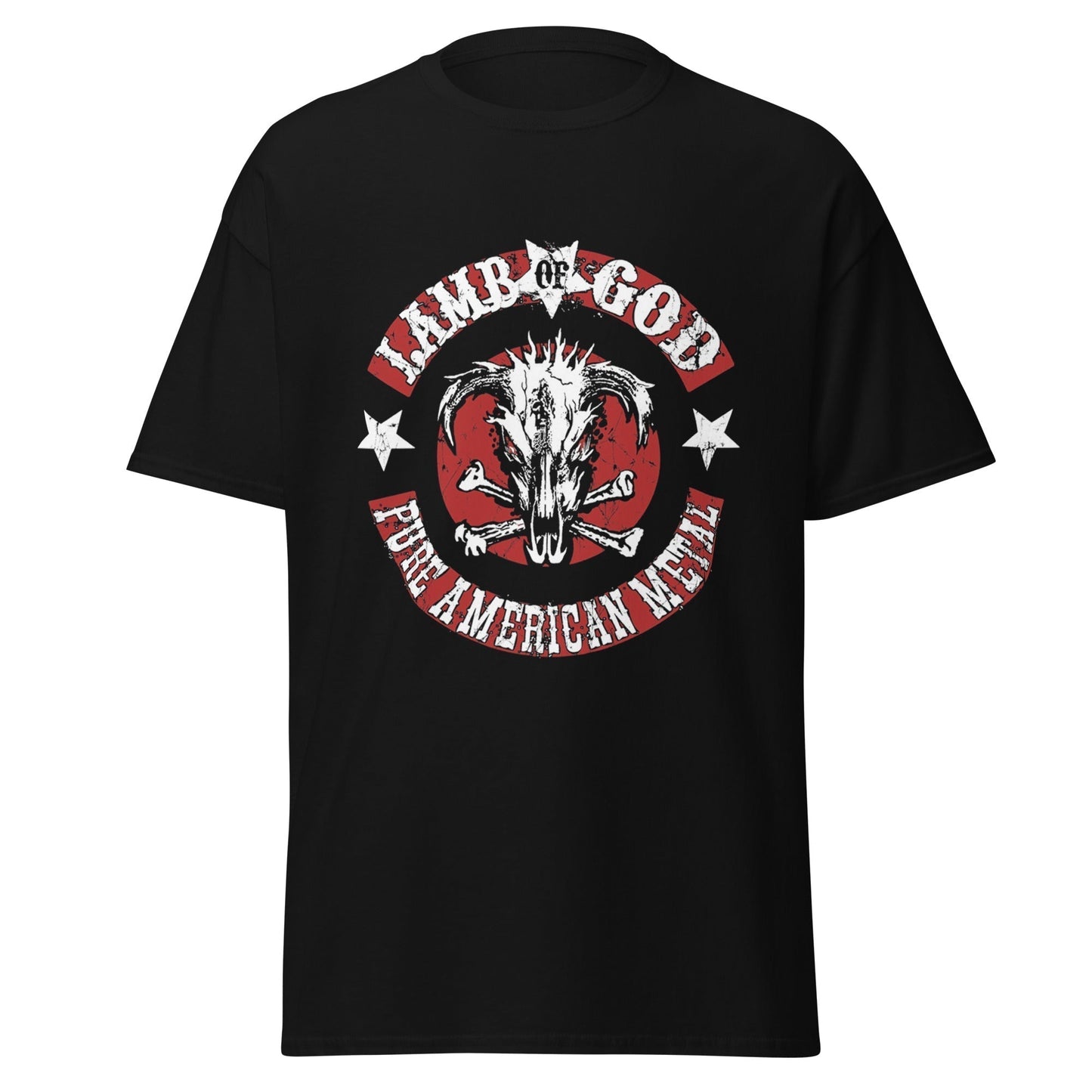 Stakes Lamb Of God - Pure American Metal Jumbo Print T-ShirtT-Shirt [Apparel]