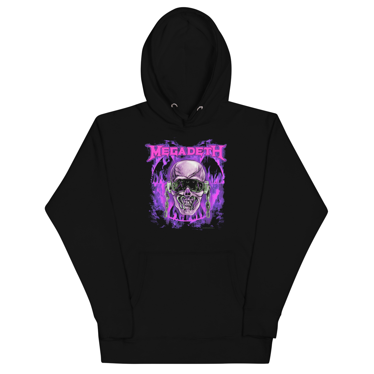 Stakes Megadeth Purple Nuclear Classic Hoodie [Apparel]