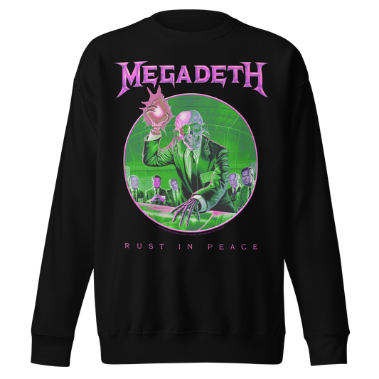 Stakes Megadeth Purple Rust Jumbo Print Sweatshirt [Apparel]