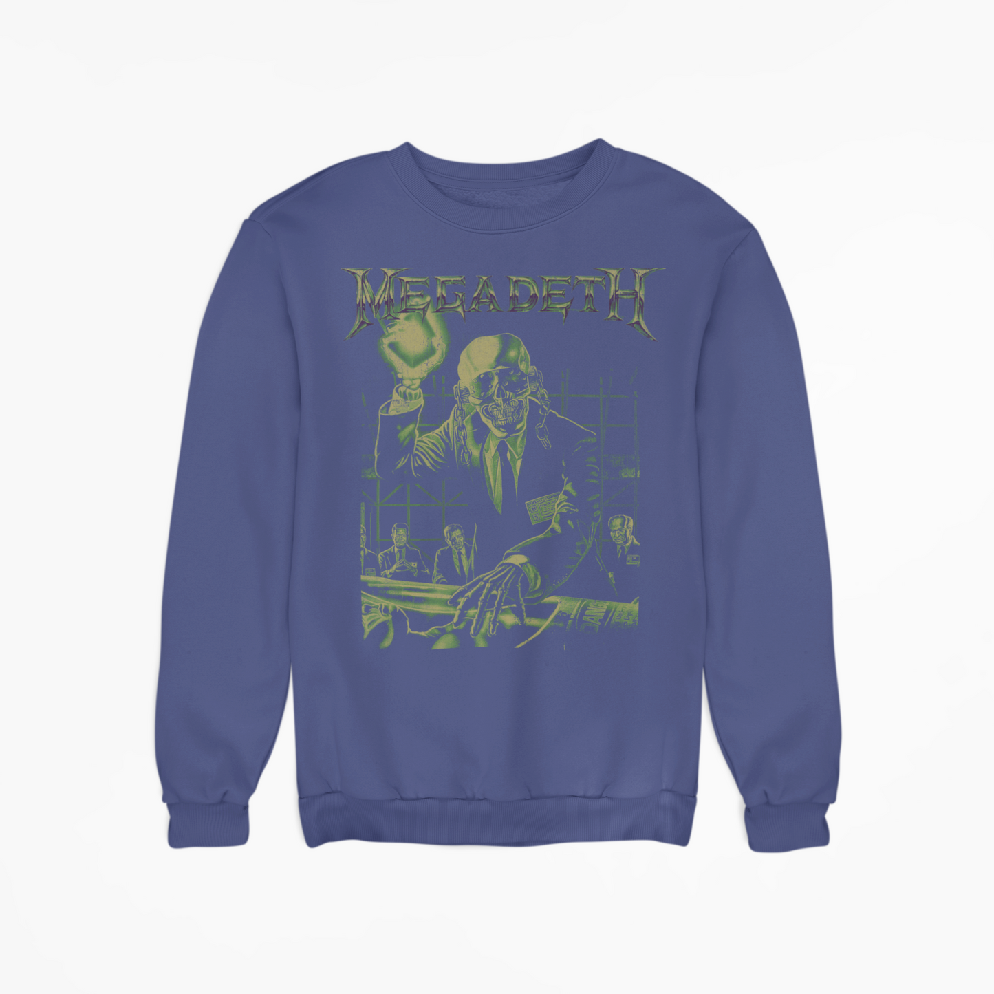 Stakes MegaDeth - See No Evil Jumbo Print Sweatshirt [Apparel]