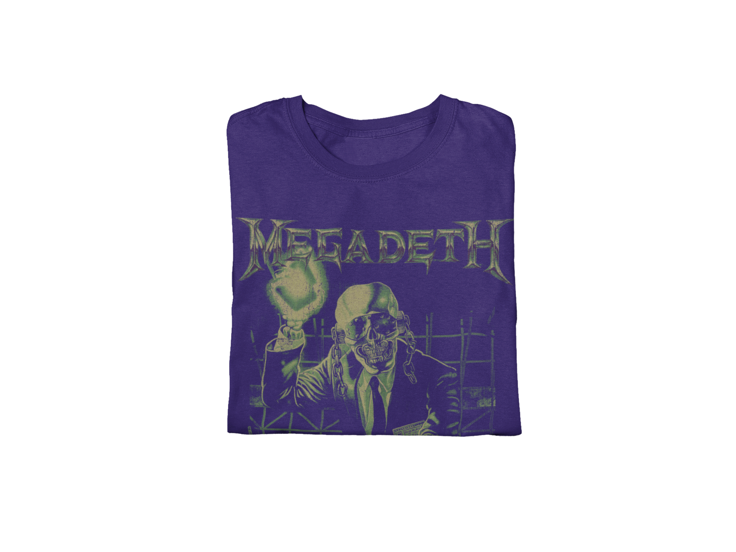 Stakes MegaDeth - See No Evil Jumbo Print T-Shirt [Apparel]