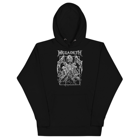 Stakes Megadeth Skeleton Wings Classic Hoodie [Apparel]